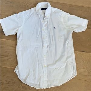 Ralph Lauren Men’s (M) White Button-Up